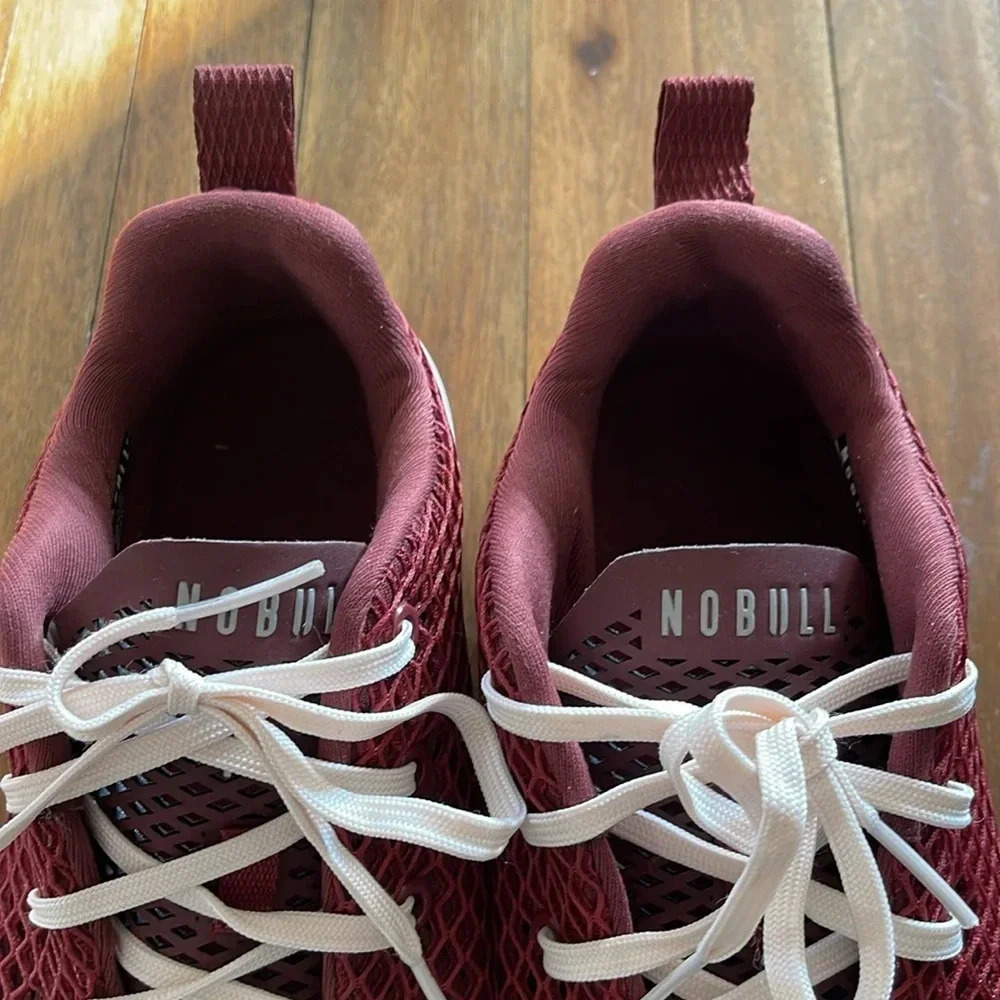 NOBULL maroon mesh runner shoe - Picture 6 of 10